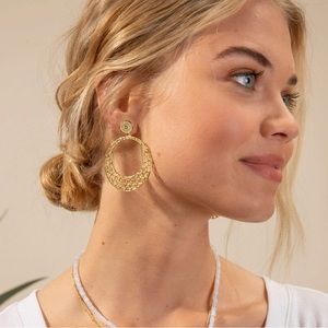 gorjana - Tulum Drop Hoops